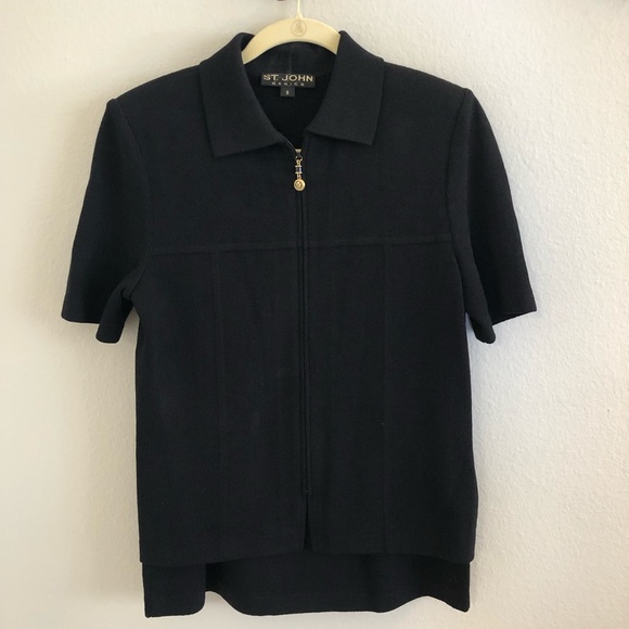 St. John Tops St John Knit Set In Black Poshmark